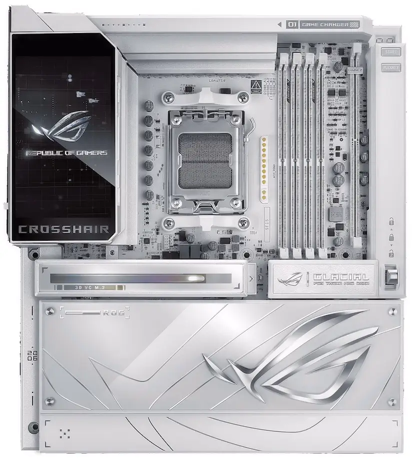 Mataelpino PC - Montaje Placa Base ASUS ROG CROSSHAIR X870E GLACIAL Mataelpino